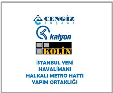 CENGİZ KALYON KOLİN METRO Logo